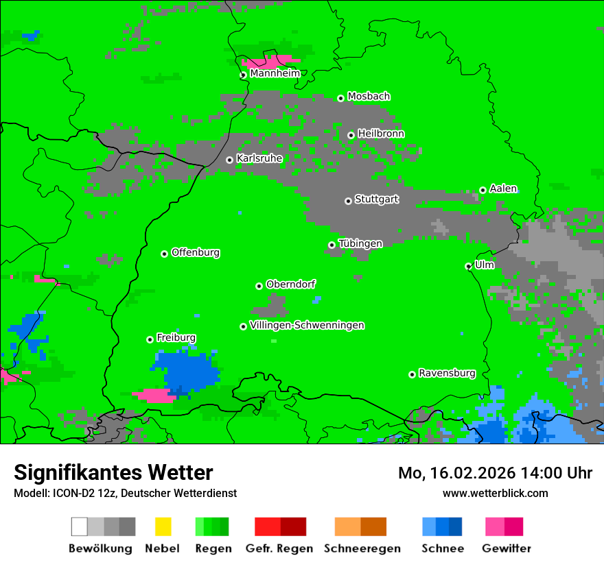 Signifikantes Wetter