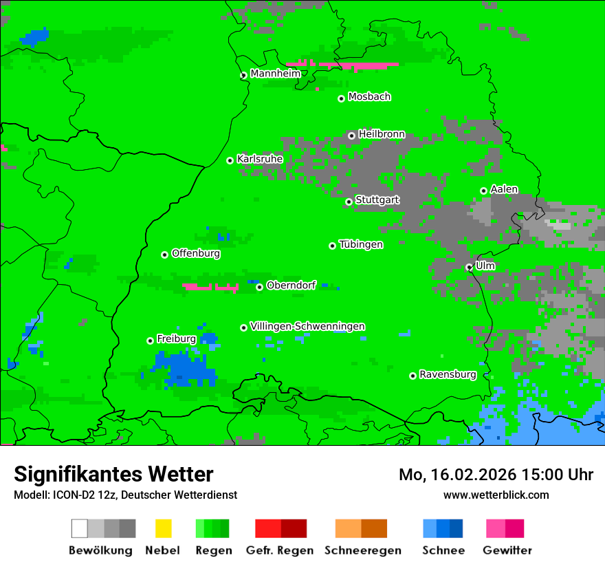 Signifikantes Wetter