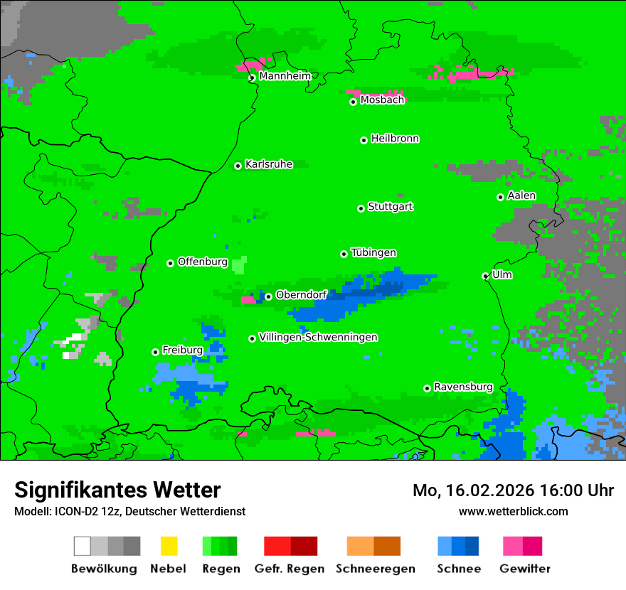 Signifikantes Wetter