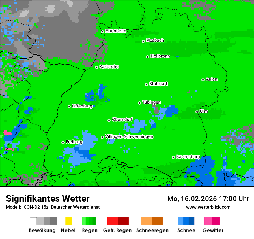 Signifikantes Wetter