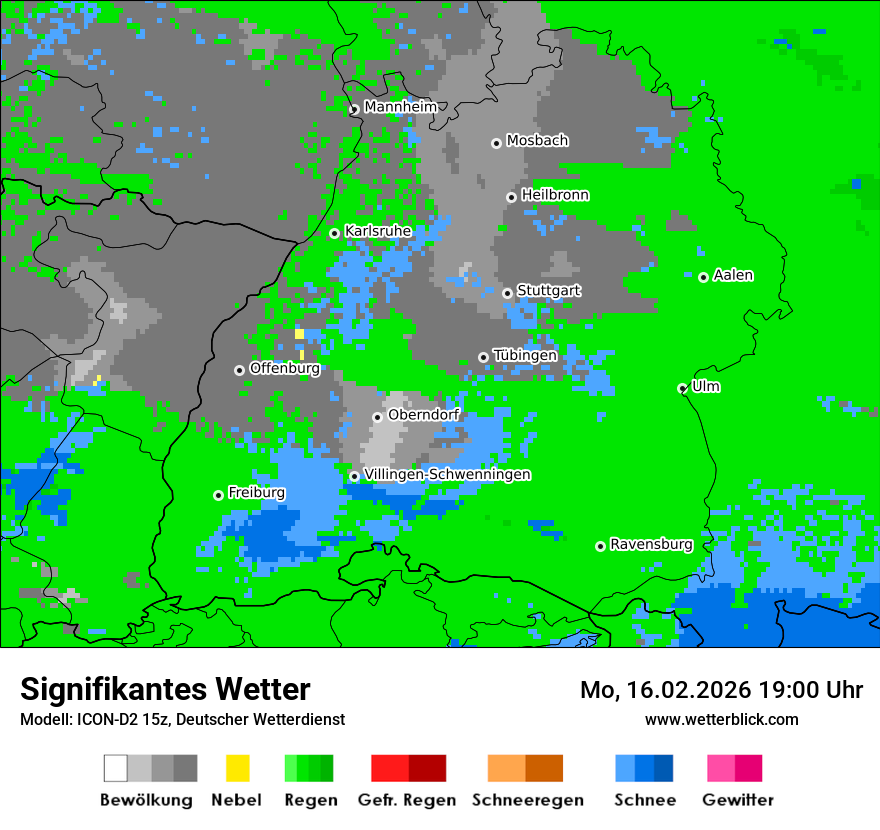 Signifikantes Wetter