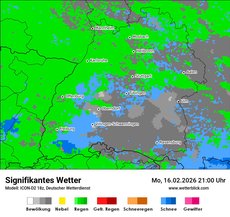 Signifikantes Wetter