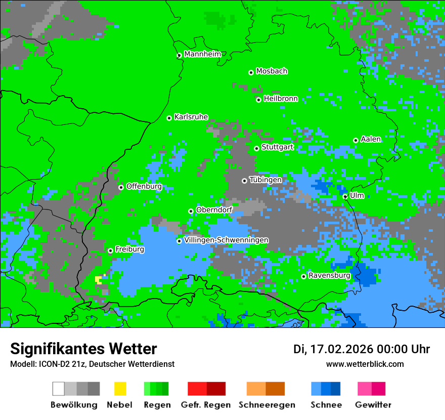Signifikantes Wetter