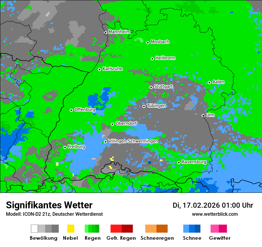 Signifikantes Wetter