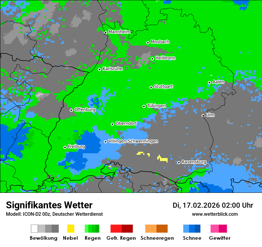 Signifikantes Wetter