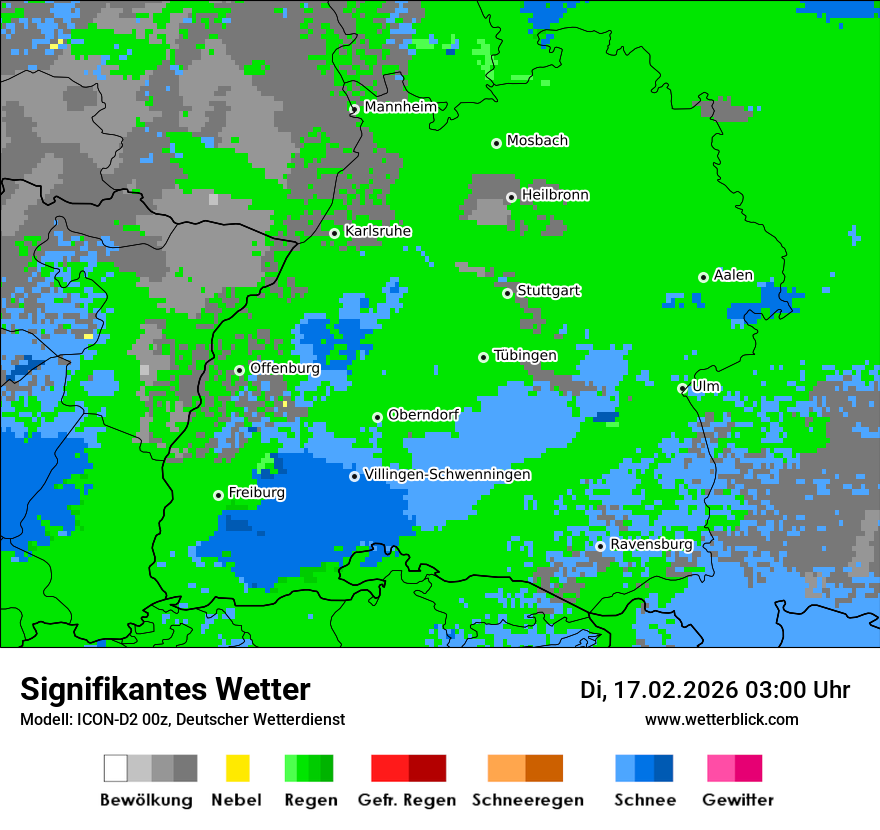 Signifikantes Wetter