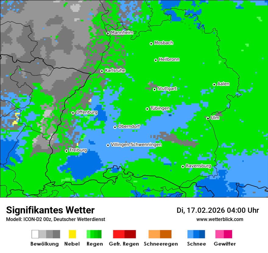 Signifikantes Wetter