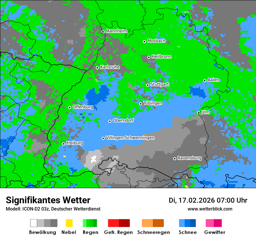 Signifikantes Wetter