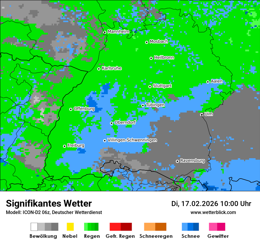 Signifikantes Wetter