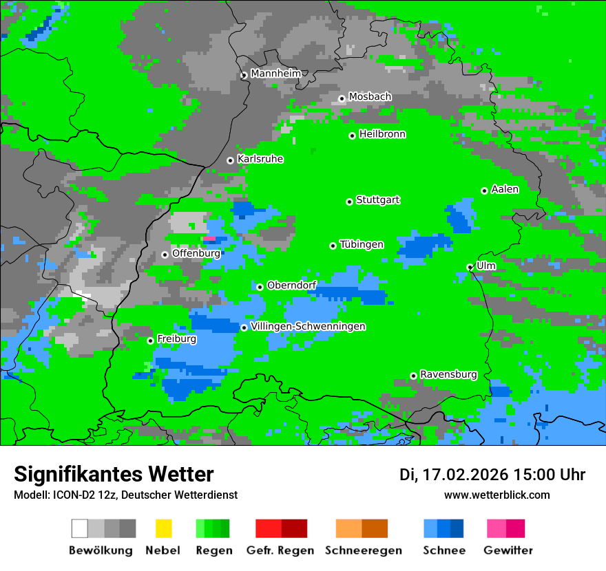 Signifikantes Wetter