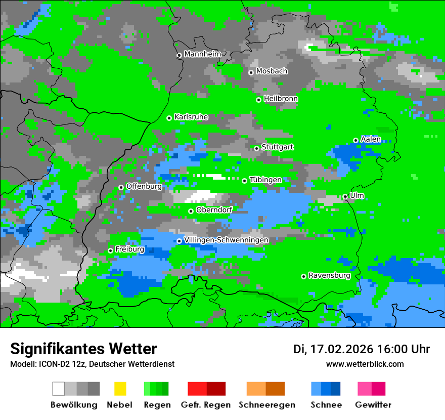 Signifikantes Wetter