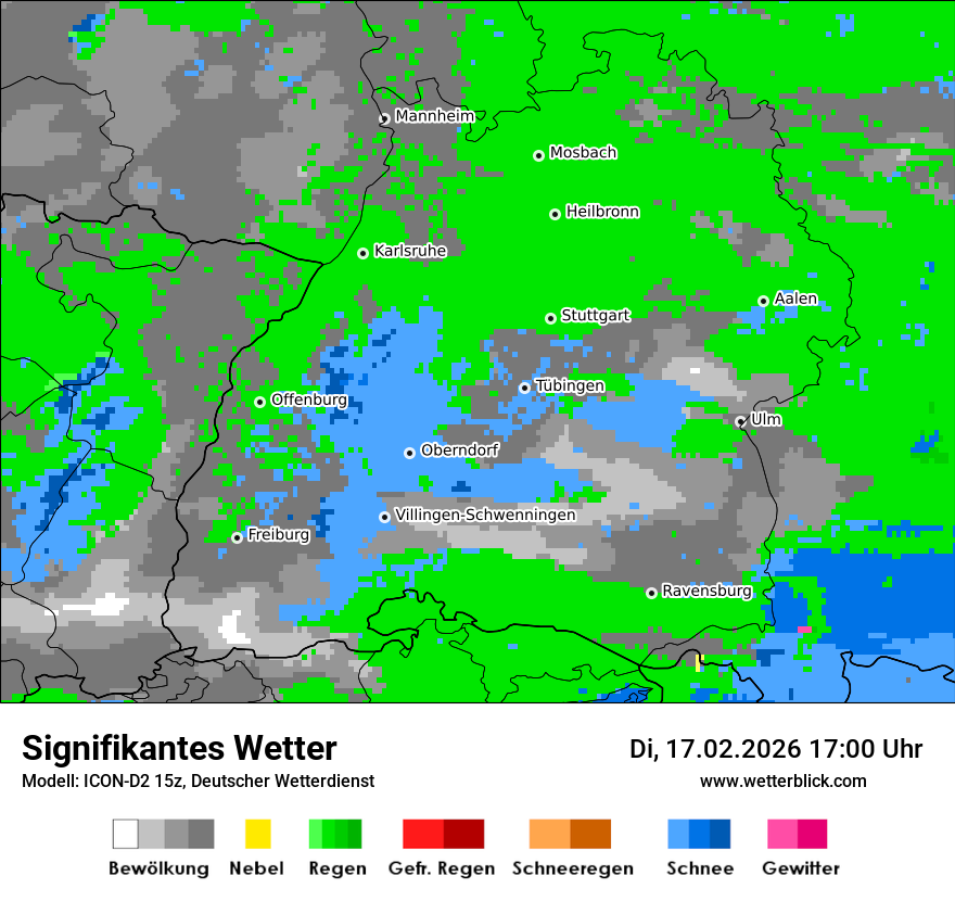 Signifikantes Wetter