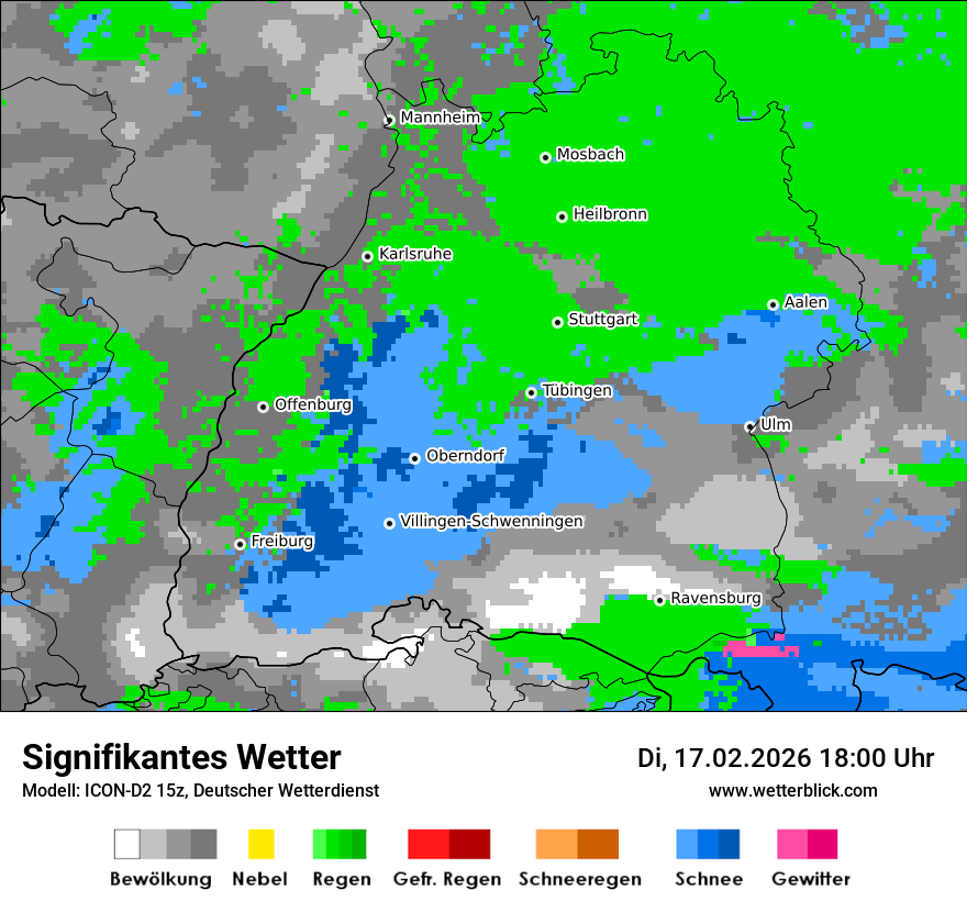 Signifikantes Wetter