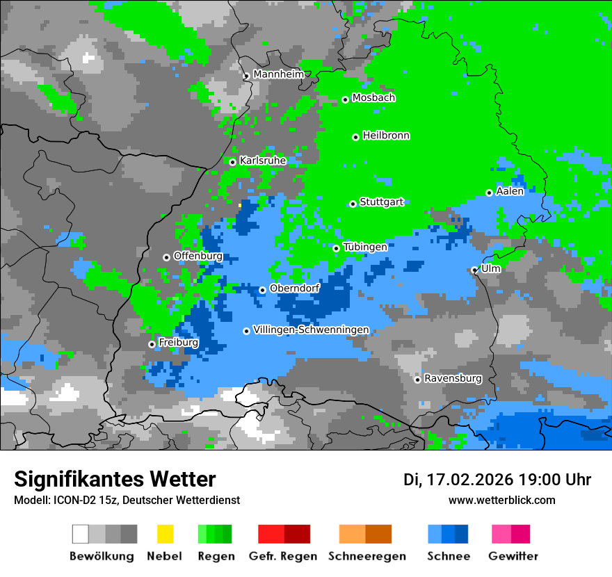 Signifikantes Wetter