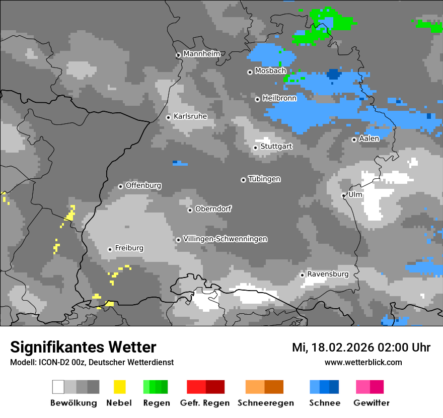 Signifikantes Wetter