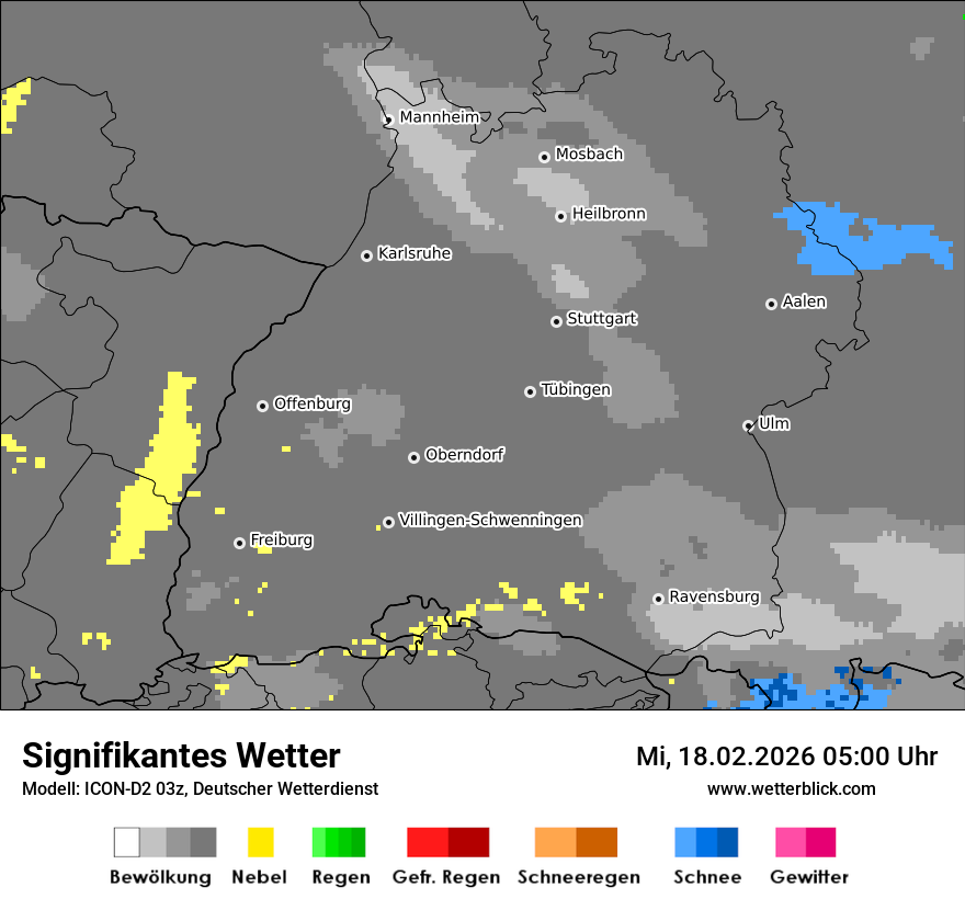 Signifikantes Wetter