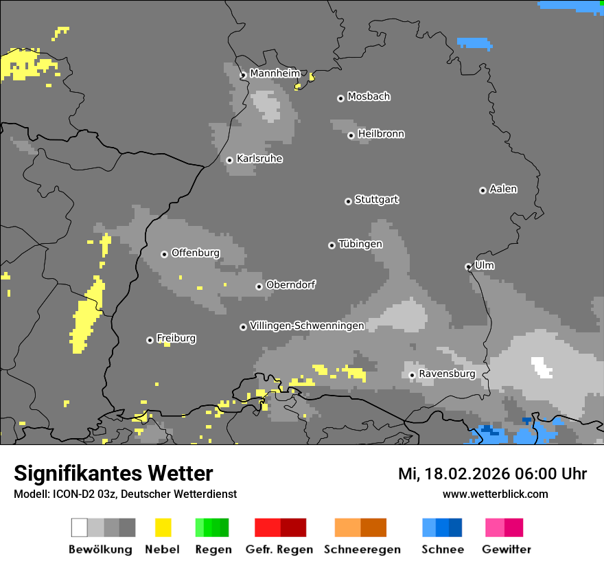 Signifikantes Wetter