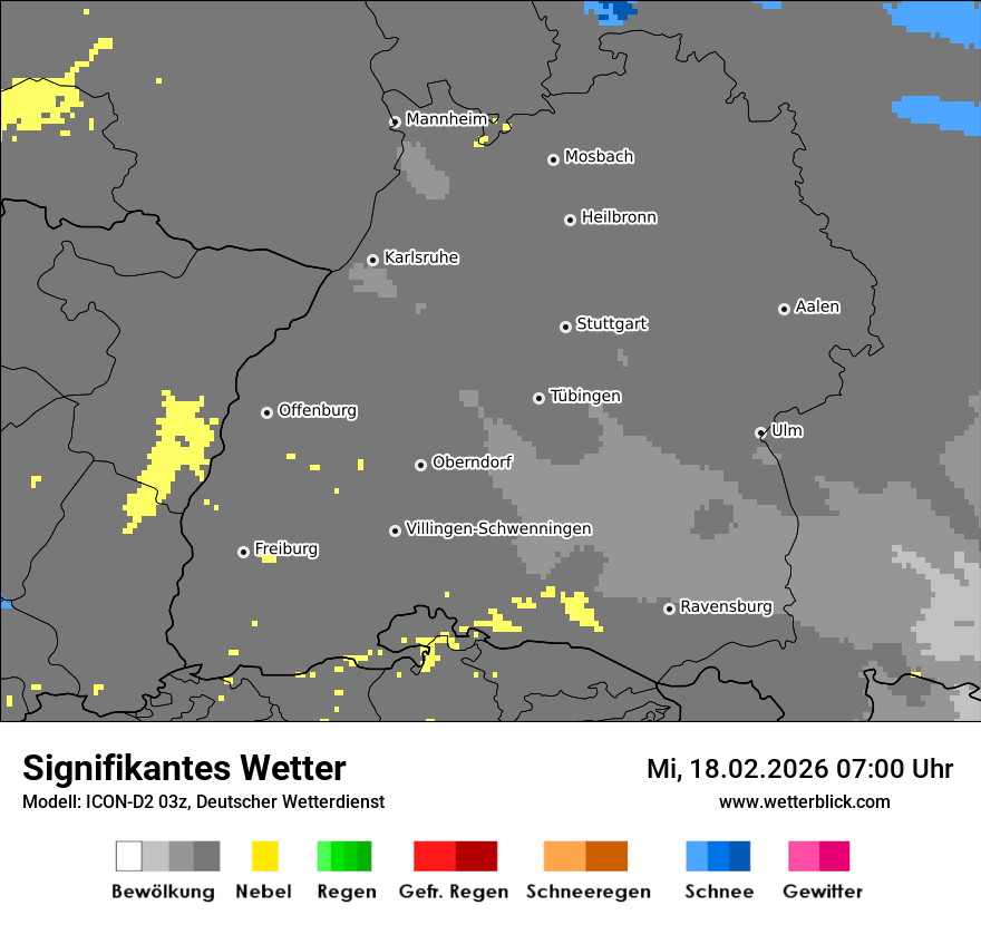 Signifikantes Wetter