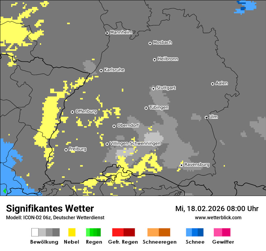 Signifikantes Wetter