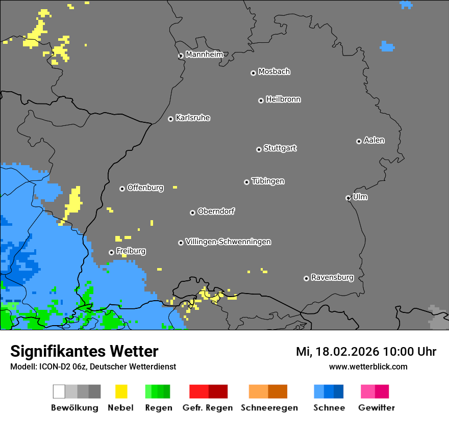 Signifikantes Wetter