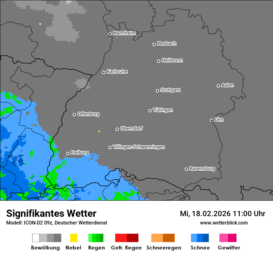 Signifikantes Wetter
