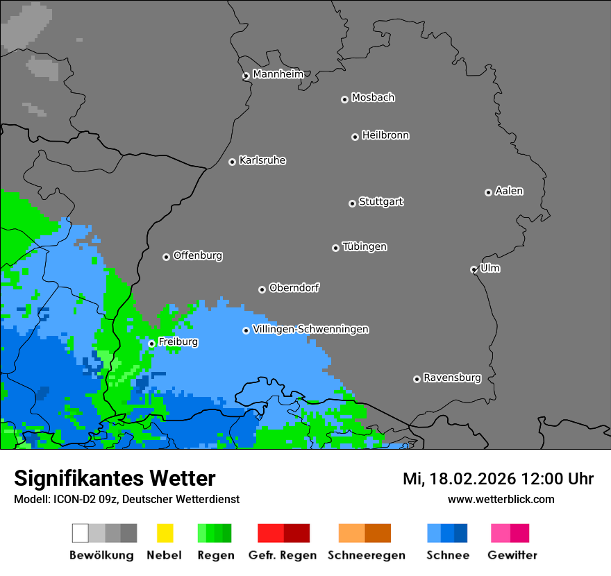 Signifikantes Wetter