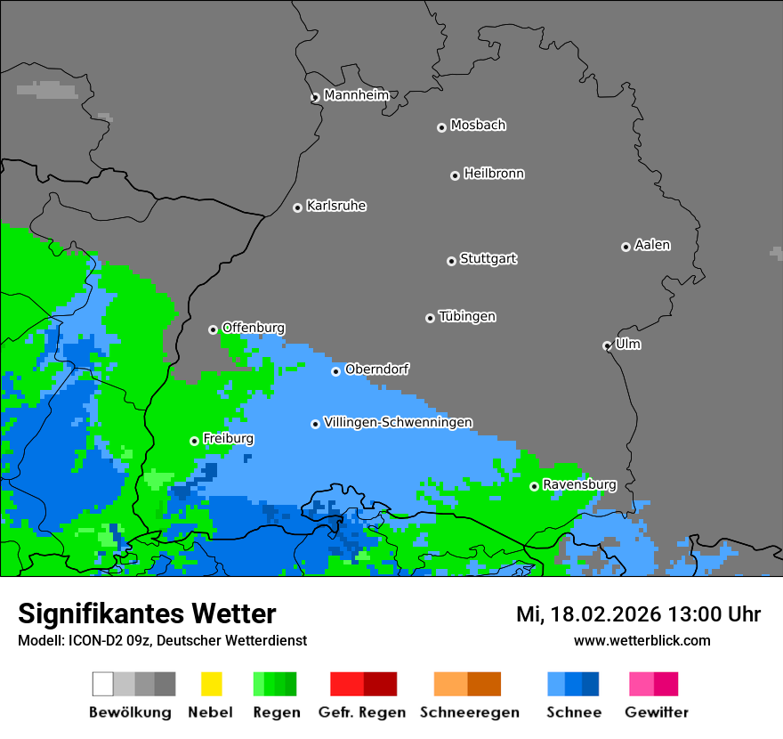 Signifikantes Wetter