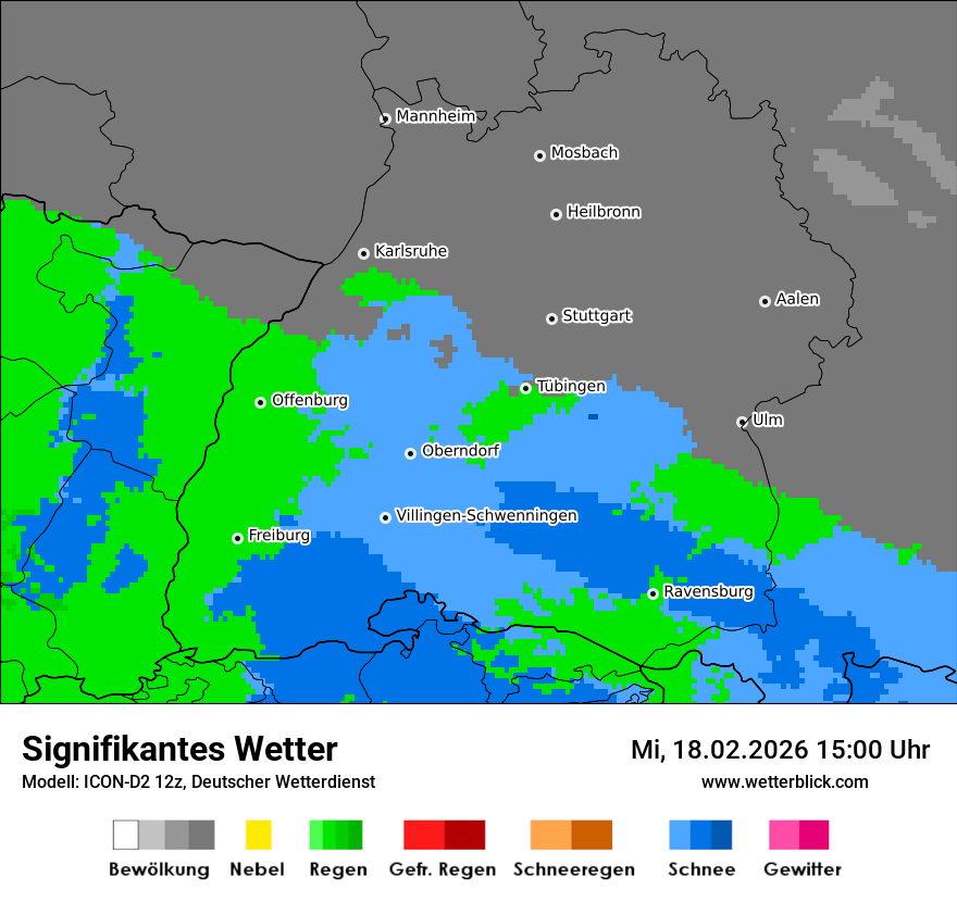 Signifikantes Wetter