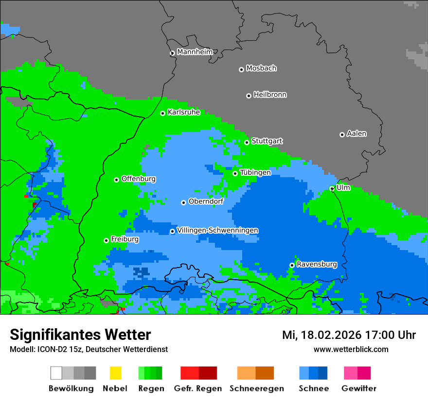 Signifikantes Wetter