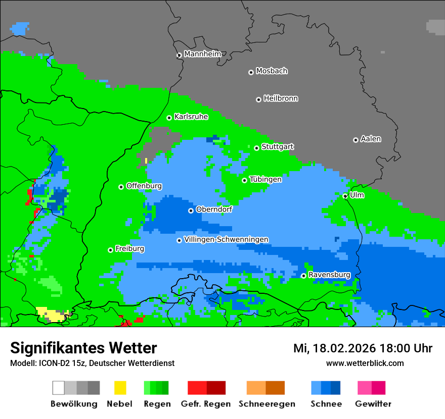 Signifikantes Wetter