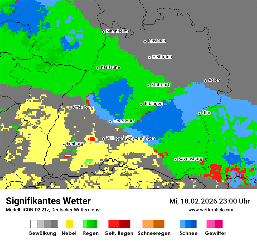 Signifikantes Wetter