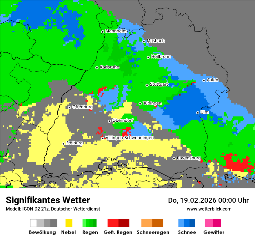 Signifikantes Wetter