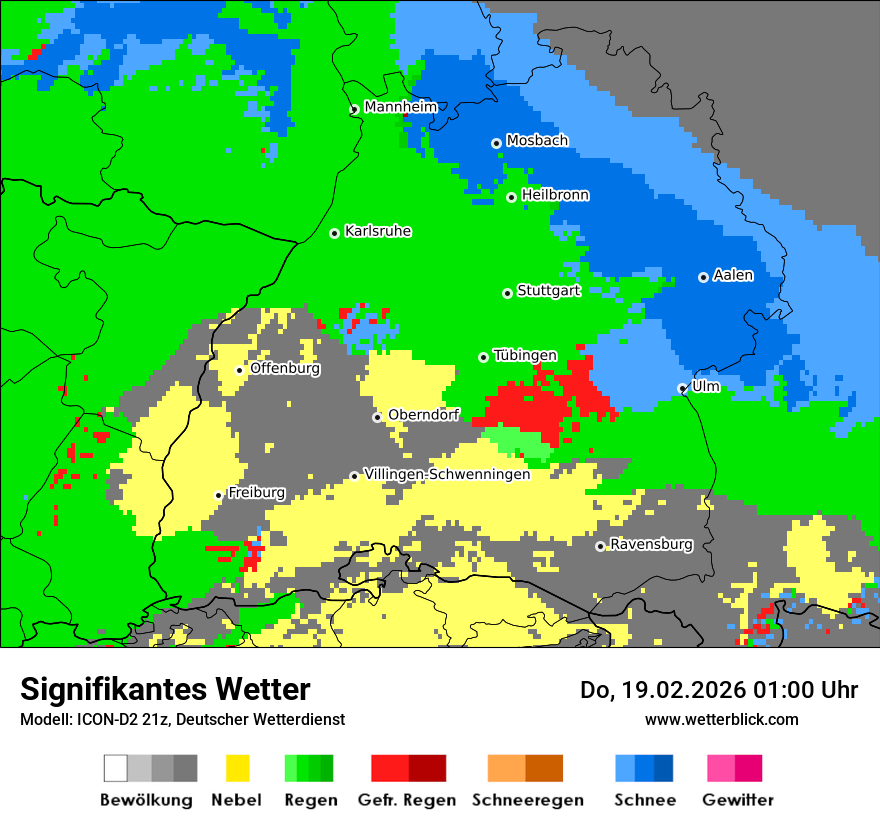 Signifikantes Wetter
