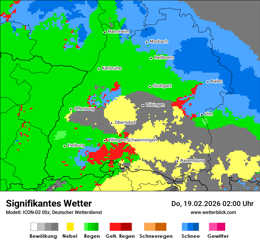 Signifikantes Wetter