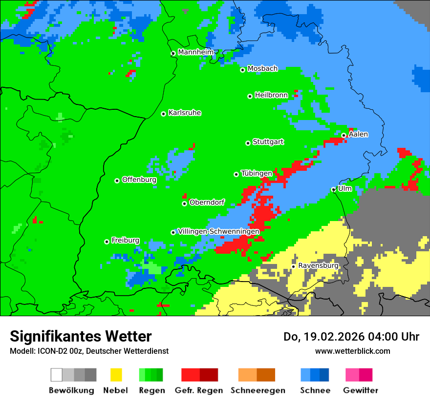 Signifikantes Wetter