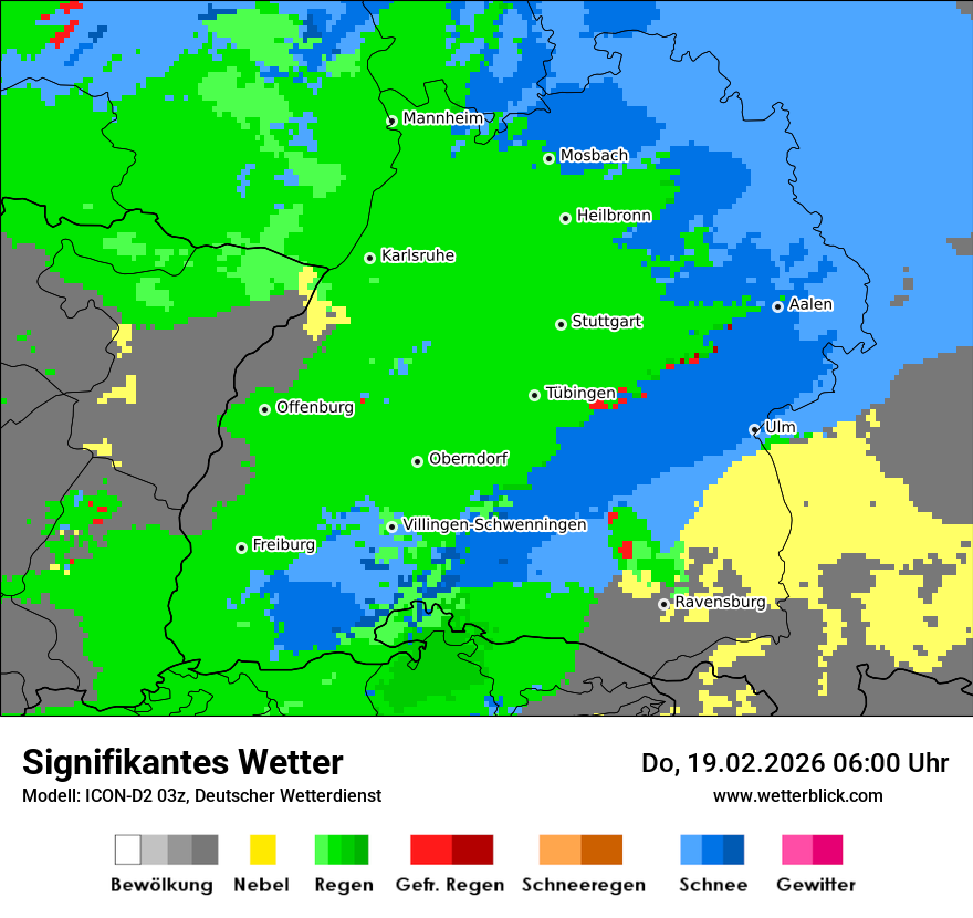 Signifikantes Wetter