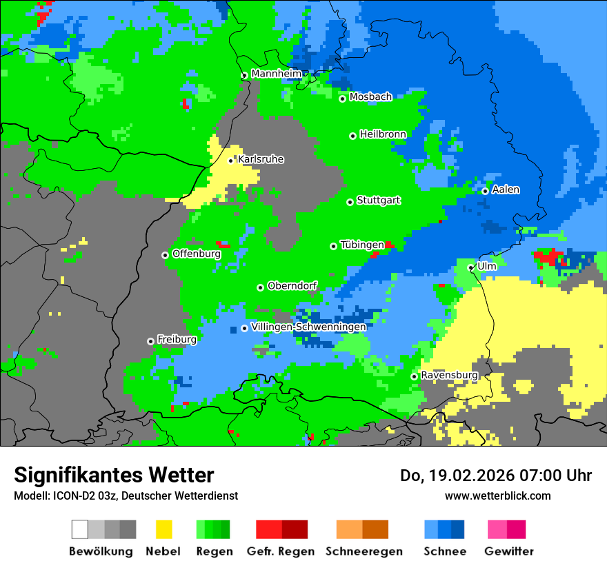 Signifikantes Wetter