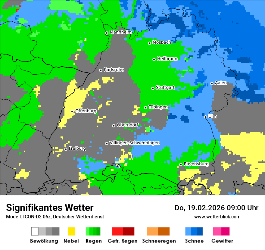 Signifikantes Wetter