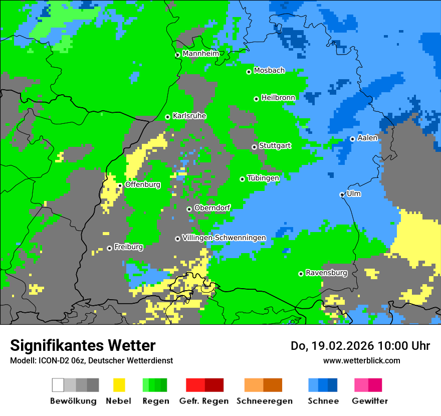Signifikantes Wetter