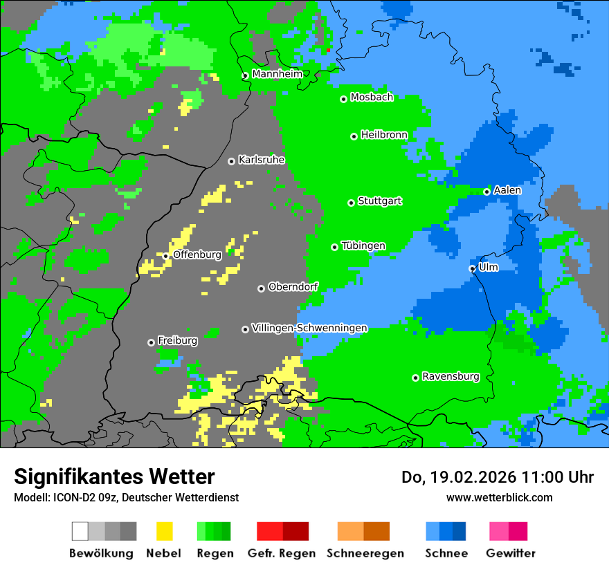 Signifikantes Wetter