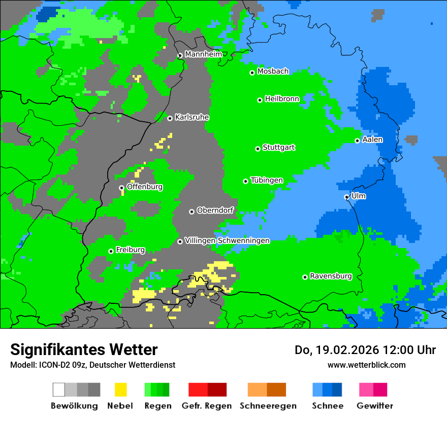 Signifikantes Wetter