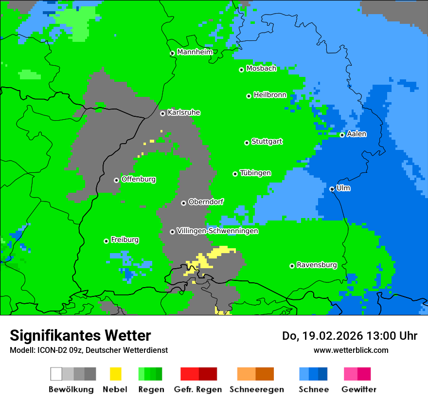 Signifikantes Wetter