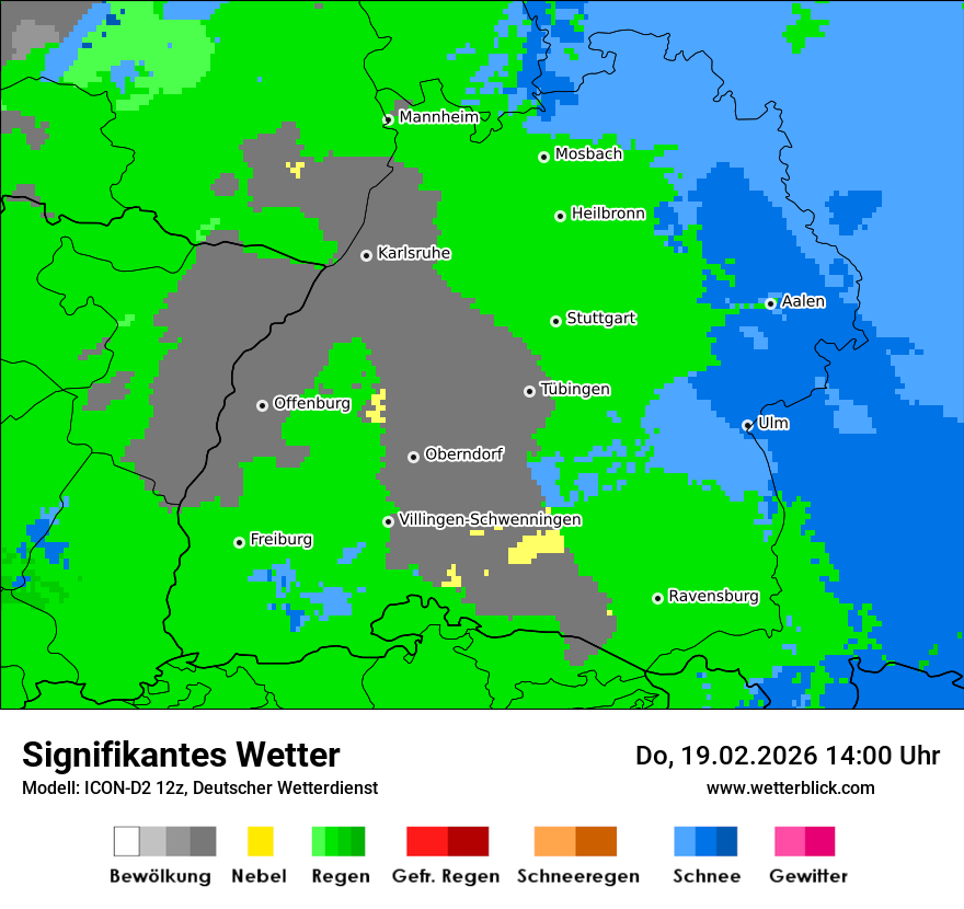 Signifikantes Wetter
