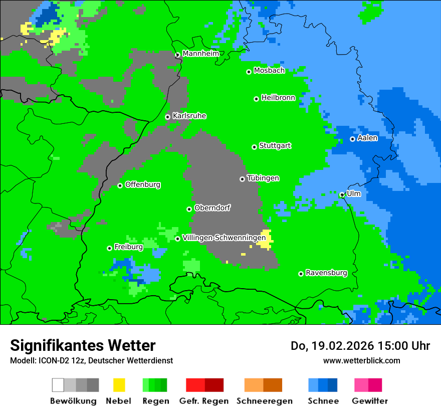 Signifikantes Wetter