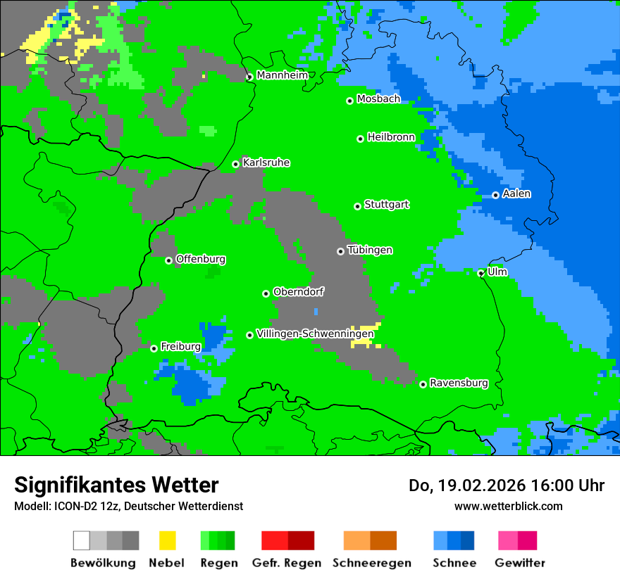Signifikantes Wetter