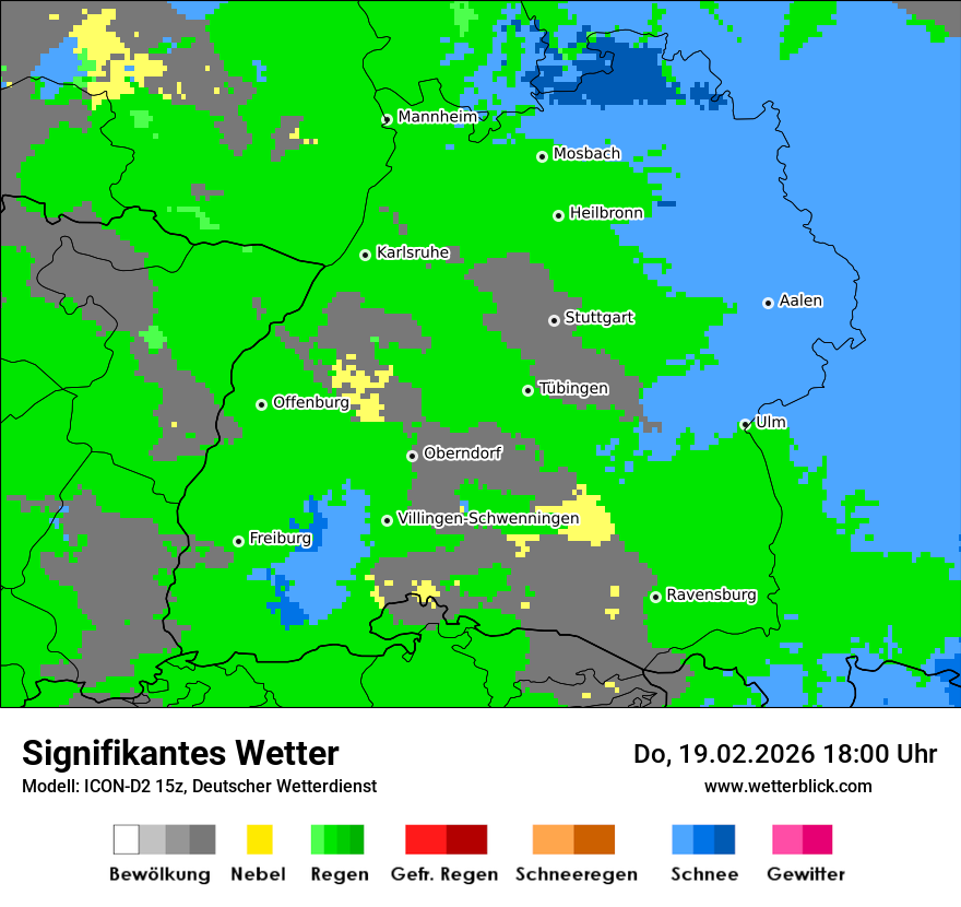 Signifikantes Wetter