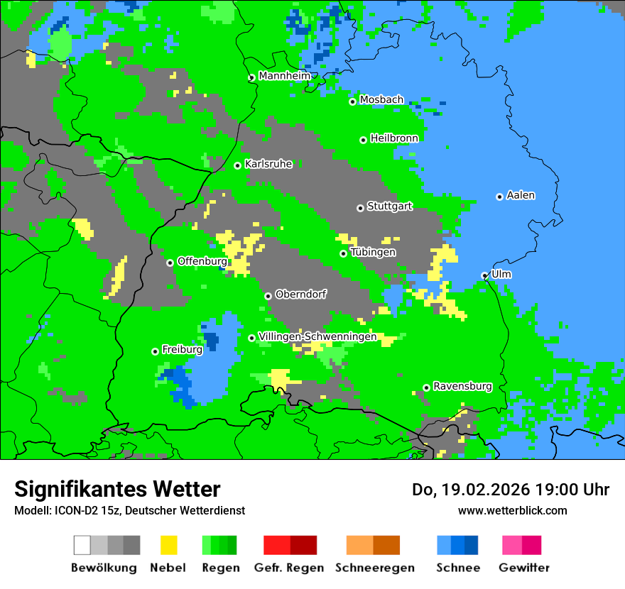 Signifikantes Wetter