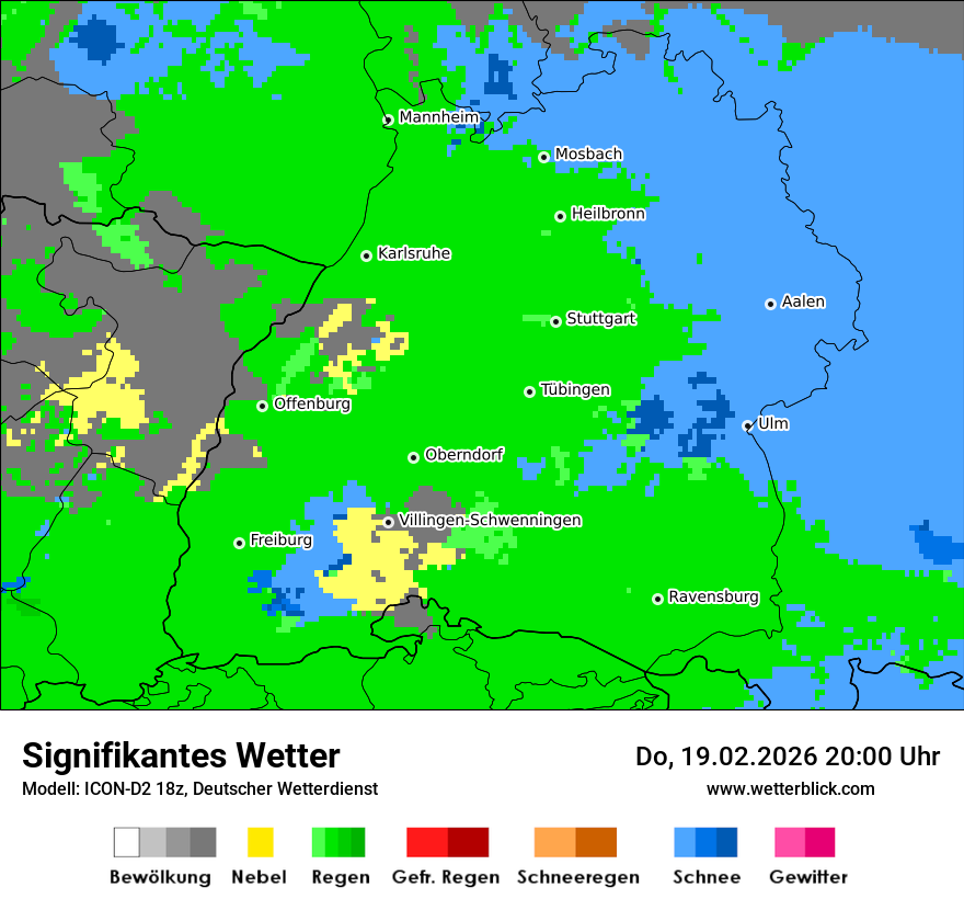 Signifikantes Wetter