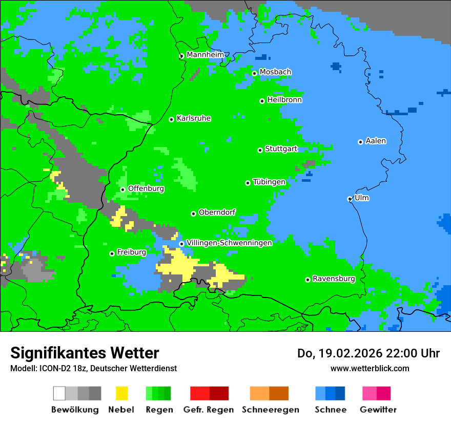 Signifikantes Wetter