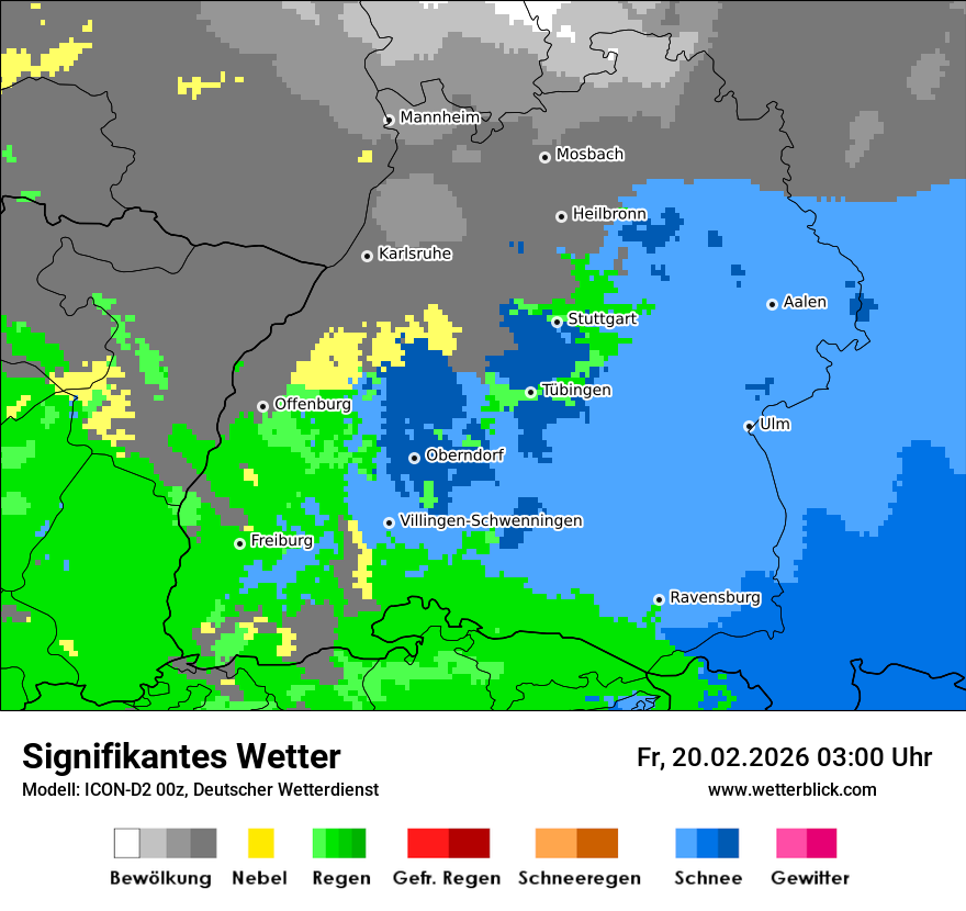 Signifikantes Wetter